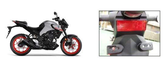 Recall Advertising - MT03 Non-Compliant Reflector