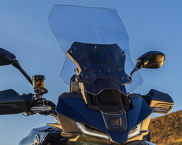 Electronic Adjustable Windscreen